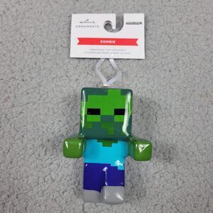 Minecraft Hallmark Ornament Zombie Decoupage Christmas Tree Decoration Holiday